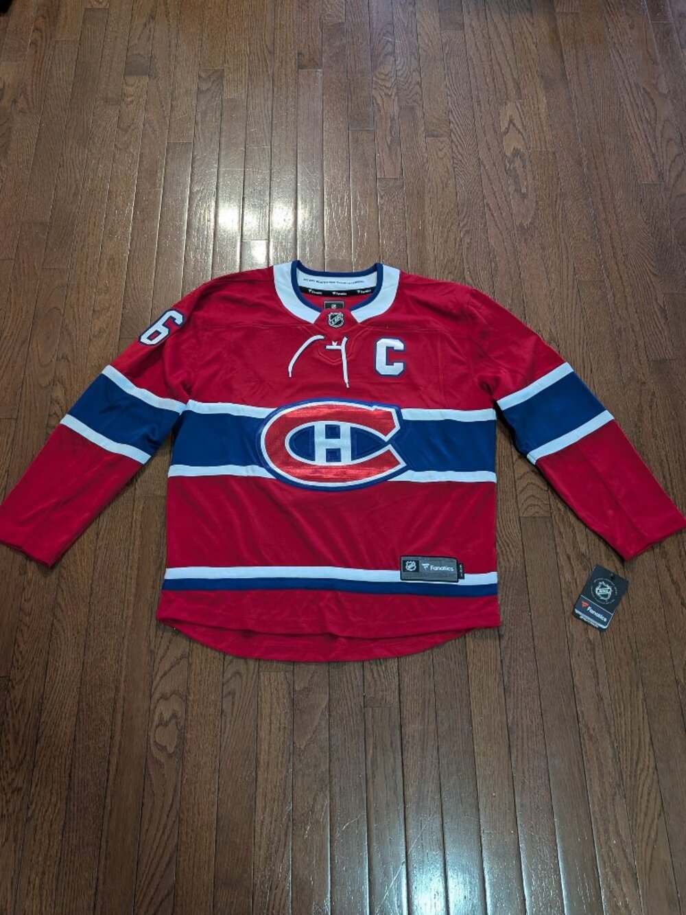 NWT Shea Weber Montreal Canadiens Fanatics Breakaway Jersey - Size M